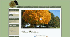 Desktop Screenshot of cityofbaldwin.org